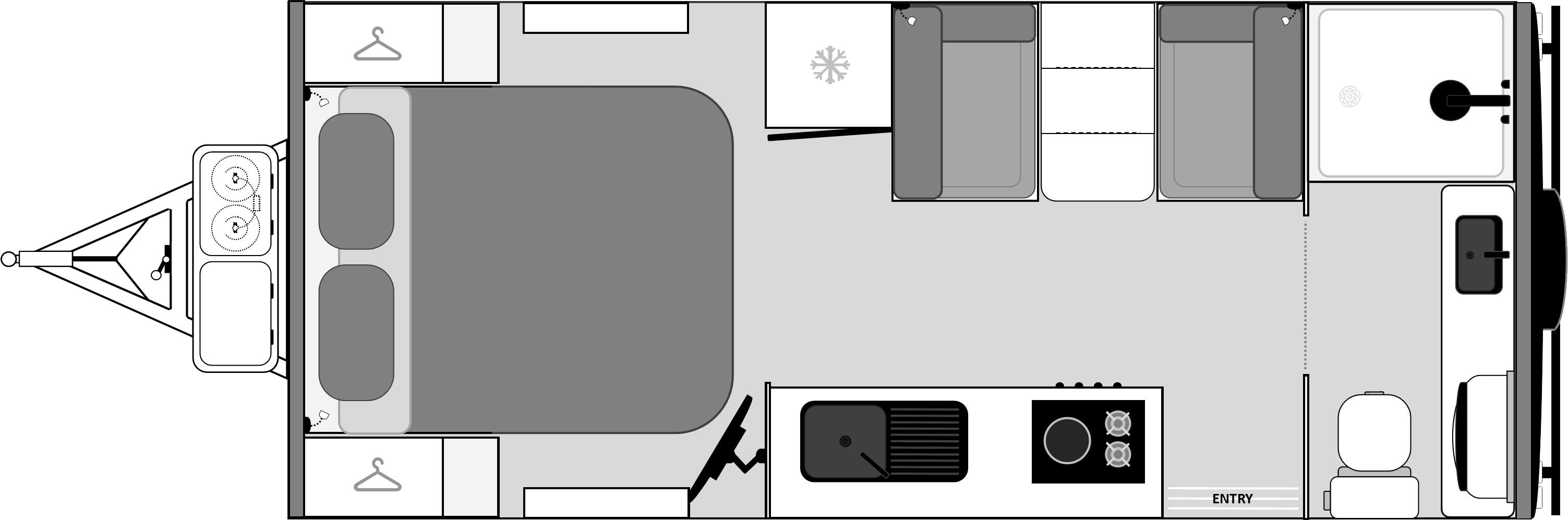 Oz Classic 18 Ft Ensuite Floorplan